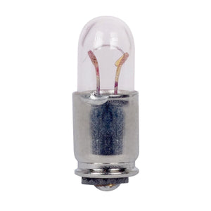 Satco S7119 337 1.2 Watt miniature T1 3/4 1000 Average rated hours Midget Grooved base 6 Volt