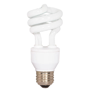 Satco S7413 18T2/E27/2700K/230V 18 Watt Mini Spiral Compact Fluorescent 2700K 82 CRI 230 Volt