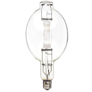 Satco S7882 MP1000/BT56/PS/BU/4K/EX39 1000 Watt Metal Halide HID Mogul extended base BT56 Clear 68 CRI 4200K