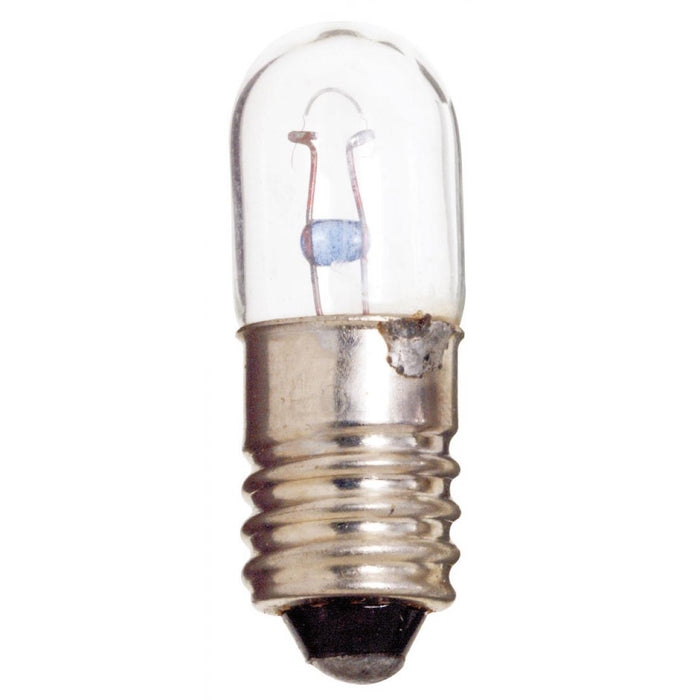 Satco S7961 1487 2.8 Watt miniature T3 1/4 3000 Average rated hours Miniature Screw base 14 Volt