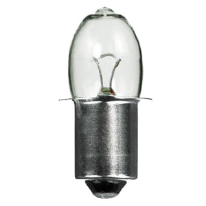 Satco S7970 PR15 2.4 Watt miniature B3 1/2 30 Average rated hours Single Contact Mini Flange base 4.8 Volt
