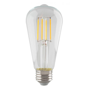 Replacement for Satco S8554 5ST19/CL/LED/927/E26 5.5 Watt ST19 LED Clear Medium base 2700K 120 Volt - NOW S21360