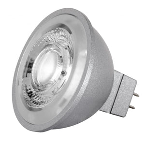 Satco S8642 8MR16/LED/40'/35K/90CRI/12V 8W LED MR16 3500K 40 deg. beam spread GU5.3 base 12 Volt AC/DC