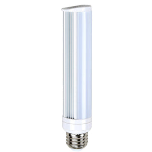 Satco S8755 8W/H/LED/CFL/827/E26/120-277V 8 Watt LED PL Medium base 2700K 920 Lumens 120-277 Volt