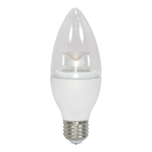 Satco S8953 4.5ETC/LED/3000K/E26/120V 4.5 Watt B11 LED 3000K Medium base 120 Volt