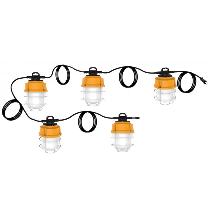 Replacement for Satco S8976 100W LED High lumen LED string light 5000K Integrated cord