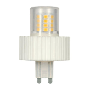 Satco S9228 LED 5.0W G9 360L 3000K DIM 5 Watt T4 Repl. LED 3000K G9 base 360 deg. Beam Angle 120 Volt