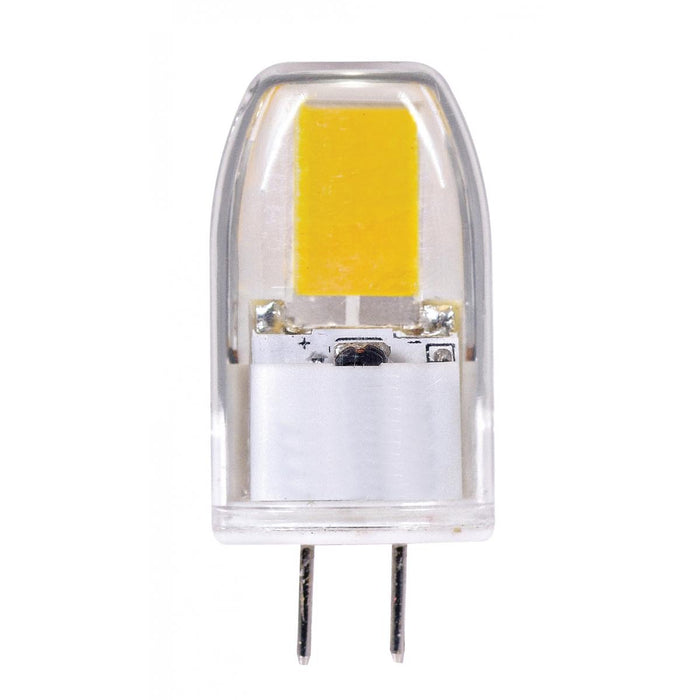 Satco S9544 LED 3W JC/G6.35 12V 3000K 300L 3W JC LED 3000K G6.35 base 12 Volt AC/DC