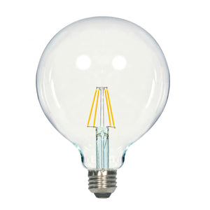 Satco S9566 7G40/CL/LED/E26/27K/120V 6.5 Watt G40 LED Clear Medium base 2700K 800 Lumens 120 Volt - NOW S21252