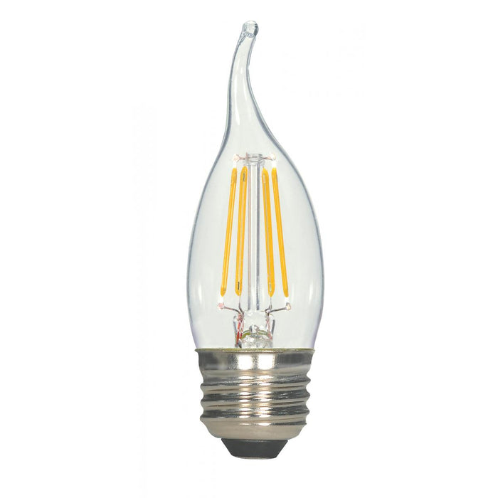 Satco S9573 4.5W EFC/LED/27K/120V 4.5 Watt CA11 LED Clear Medium base 2700K 450 Lumens 120 Volt