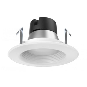 Satco S9729 7.5WLED/RDL/4"BFL/12V 90CRI 3K 7.5 watt LED Downlight Retrofit 4'' Baffle 3000K GU5.3 socket for MR16 retrofit 12 volts
