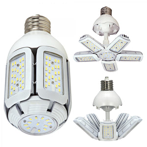 Replacement for Satco S9768 30W/LED/HID/MB/2700K/100-277V 30 Watt LED HID Replacement 2700K Medium base Adjustable beam angle 100-277 Volt