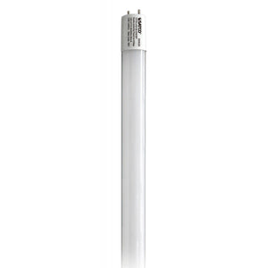 Replacement for Satco S9926 12T8/LED/36-830/BP 120-277V 12 Watt T8 LED Medium bi-pin base 3000K Type B Ballast Bypass 1400 Lumens