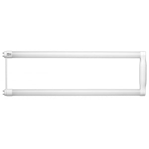 Replacement for Satco S9932 15W T8 U-Bend LED Medium bi-pin base 4000K 1800 Lumens Type B Ballast Bypass