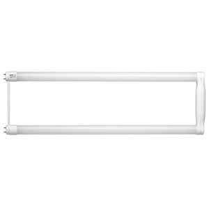 Replacement for Satco S9997 11.5T8U6/LED/22.5-850/DR 11.5 Watt T8 U-Bend LED Medium bi-pin base 1800 Lumens 5000K Type A Ballast dependent
