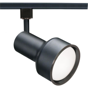 Satco TH205 1 Light - R20 - Track Head - Step Cylinder - Black Finish