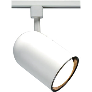 Satco TH210 1 Light - R30 - Track Head - Bullet Cylinder - White Finish