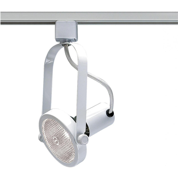 Satco TH224 1 Light - PAR38 - Track Head - Gimbal Ring - White Finish