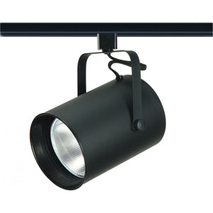 Satco TH284 1 Light - R40 - Track Head - Straight Cylinder - Black Finish