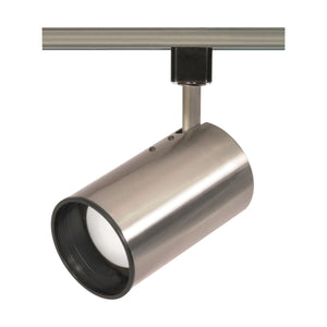 Satco TH307 1 Light - R20 - Track Head - Straight Cylinder - Brushed Nickel Finish