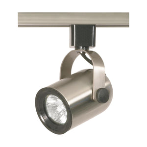 Satco TH317 1 Light - MR16 - 120V Track Head - Round Back - Brushed Nickel Finish
