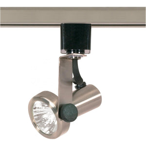 Satco TH323 1 Light - MR16 - 120V Track Head - Gimbal Ring - Brushed Nickel Finish