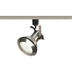 Satco TH331 1 Light - PAR30 (Short Neck) - Track Head - Euro Style - Brushed Nickel Finish