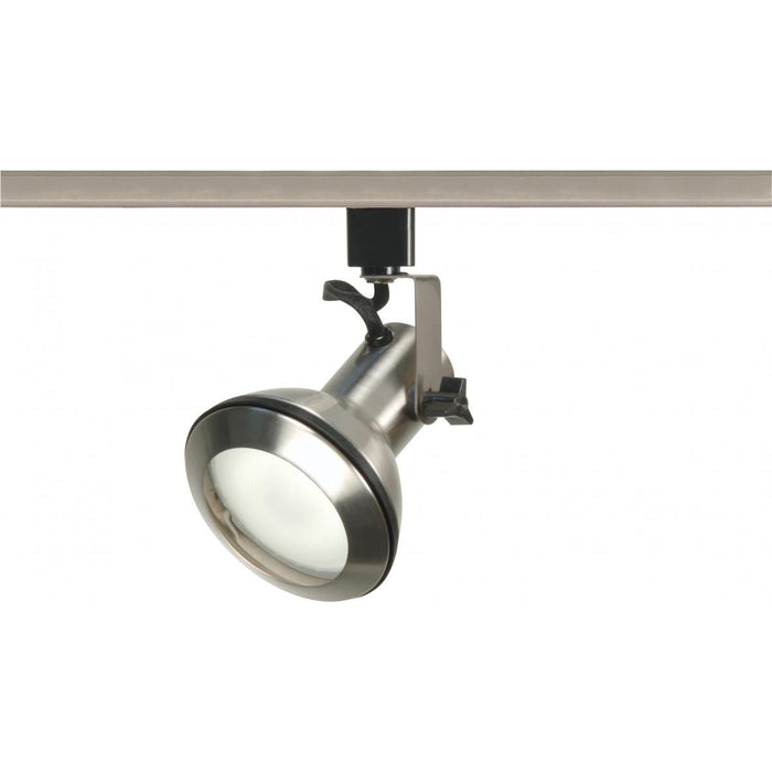 Satco TH331 1 Light - PAR30 (Short Neck) - Track Head - Euro Style - Brushed Nickel Finish