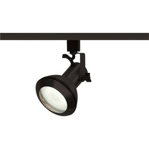 Satco TH333 1 Light - PAR30 (Short Neck) - Track Head - Euro Style - Black Finish