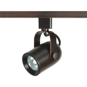 Satco TH351 1 Light - MR16 - 120V Track Head - Round back- Russet Bronze Finish