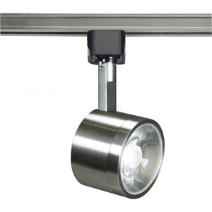 Satco TH405 1 Light - LED - 12W Track Head - Round - Brushed Nickel - 24 Deg. Beam
