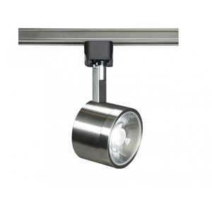 Satco TH407 1 Light - LED - 12W Track Head - Round - Brushed Nickel - 36 Deg. Beam