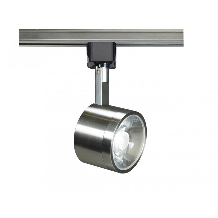 Satco TH407 1 Light - LED - 12W Track Head - Round - Brushed Nickel - 36 Deg. Beam