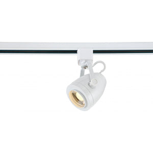 Satco TH411 1 Light - LED - 12W Track Head - Pinch Back - White - 24 Deg. Beam