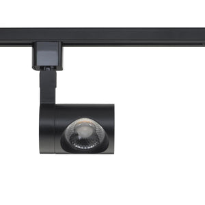 Satco TH444 1 Light - LED - 12W Track Head - Pipe - Black - 36 Deg. Beam