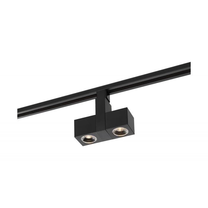 Satco TH485 LED 24 Watt Track Head Dual Square Black 36 deg. Beam Angle