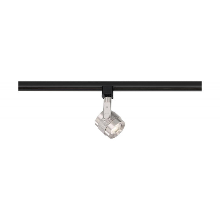 Satco TH498 LED 12 Watt Piston Track Head Brushed Nickel 24 deg. Beam Angle