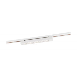 Satco TH500 LED 1FT Track Light Bar White Finish 30 deg. Beam Angle