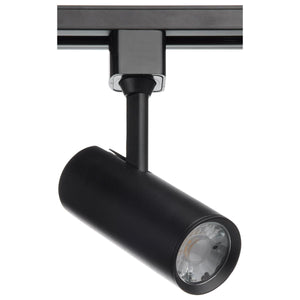 Satco TH602 10 Watt; LED Commercial Track Head; Black; Cylinder; 24 Degree Beam Angle