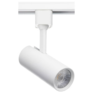 Satco TH603 10 Watt; LED Commercial Track Head; White; Cylinder; 36 Degree Beam Angle