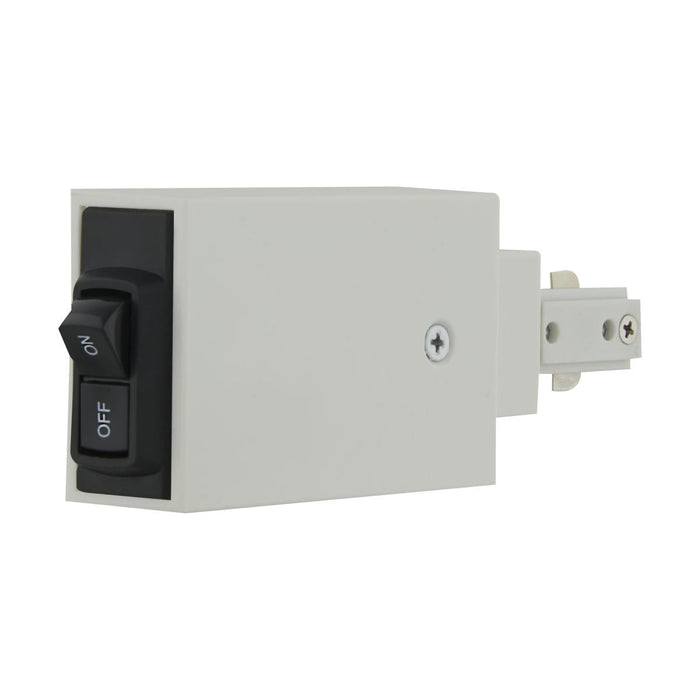 Satco TL101 120 Watt 120 Volt 1 Amp White Track Live End Current Limiter