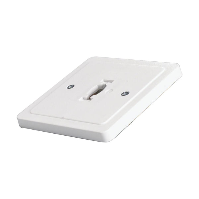 Satco TP142 Monopoint Adapter White Finish
