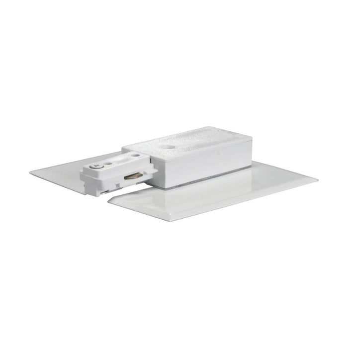 Satco TP152 Live End With Canopy White Finish