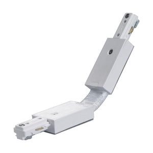 Satco TP167 Flexible L-Connector White Finish