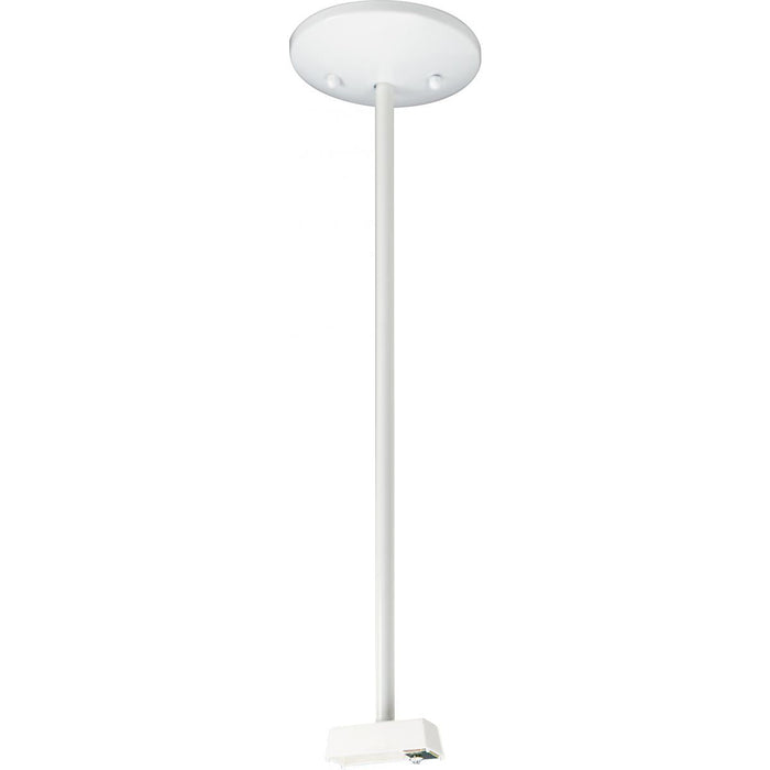 Satco TP178 24" Track Pendant Kit White Finish