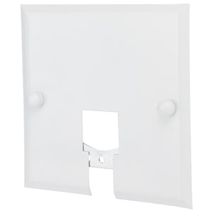 Satco TP212 White Current Limiter Canopy Track Plate