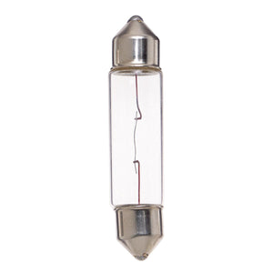 Satco VG130 6429/24V/10W/SV8.5/T3.25/CC8 10 Watt miniature T3 1/4 200 Average rated hours Festoon base 24 Volt