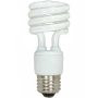 Satco S7221 15T2/E26/2700K/120V 15 Watt T2 Mini Spiral CFL WW 2700k