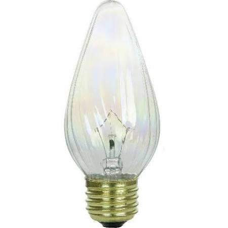 Replacement for Satco S3378 60F15/AU 60W F15 Decorative Incandescent Aurora - NOW 25W ONLY