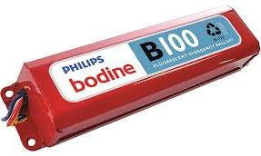 Bodine B100 Emergency Backup Battery 90 Min Operates 17 40 W 2 ft 4 T8 T10 or T12 4-Pin Long Compact Lamps 120 277 Volt